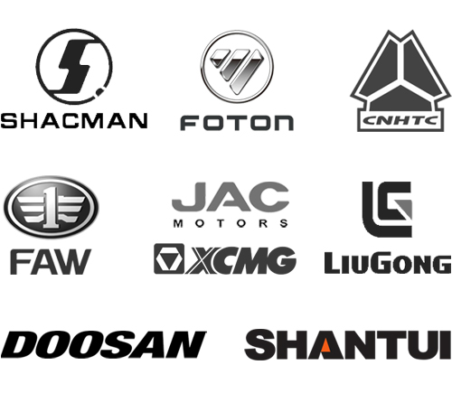 liugong xcmg faw foton howo shacman shantui